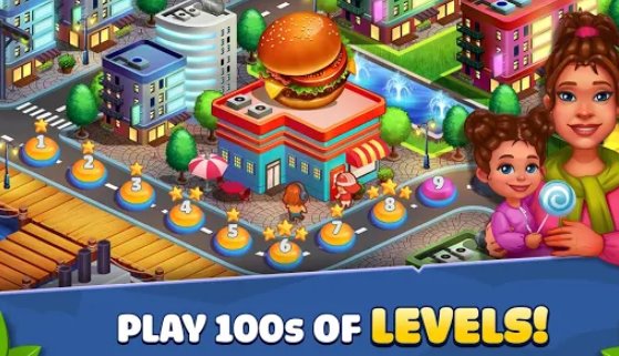 Gameplay screenshot from cook it chef restaurant cooking game for Android