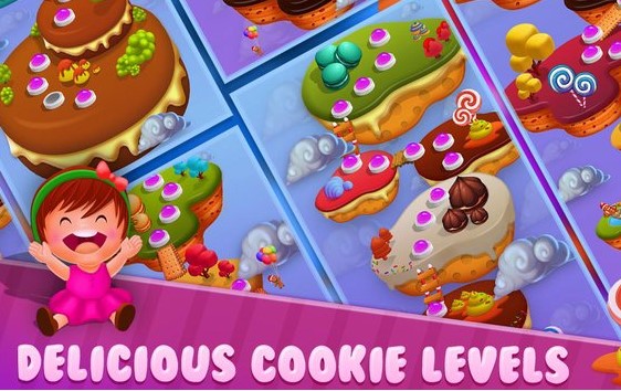 Gameplay screenshot from cookie craze sarah s Story for Android