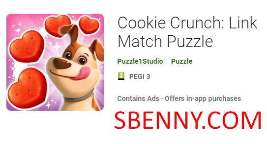 Cookie Crunch Link Match Puzzle