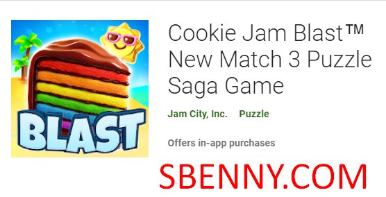 쿠키 잼 폭발 새로운 일치 3 퍼즐 사가 게임