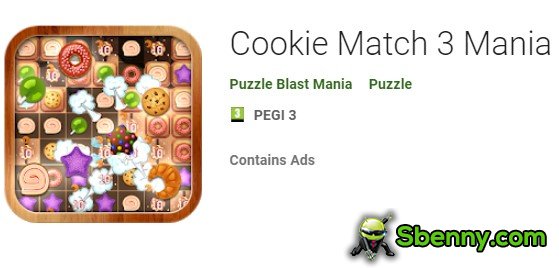 cookie match 3 manie