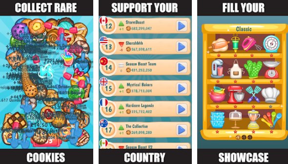 Gameplay screenshot from cookies inc idle tycoon for Android