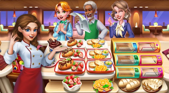 Gameplay screenshot from cooking master chef game for Android