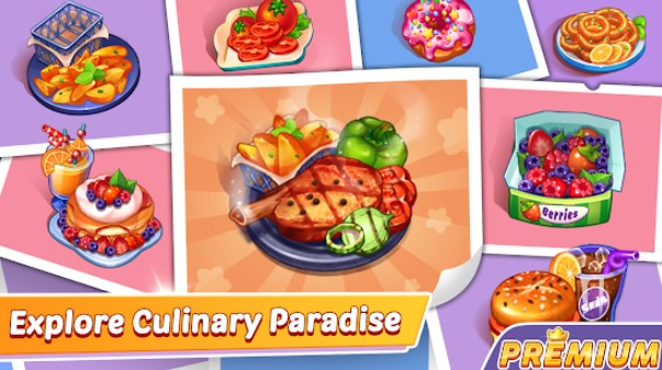 Cozinhar Peedy Premium Febre Chef Jogos de Culinária MOD APK Android