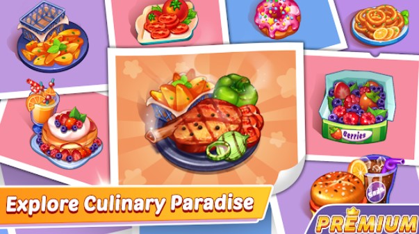 Gameplay screenshot from cooking peedy premium fever chef cooking games for Android