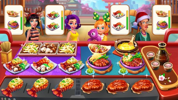 Gameplay screenshot from cooking wonderland chef game for Android