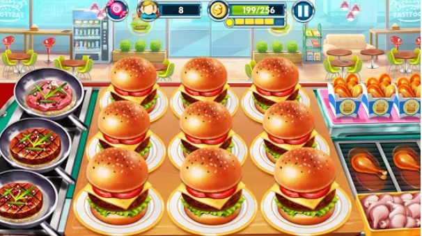 Gameplay screenshot from cooking world mama simulator free cooking game for Android