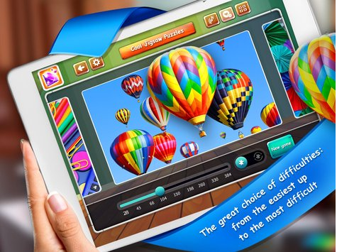 Gameplay screenshot from cool jigsaw puzzles for Android