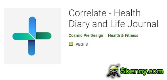 correleer gezondheidsdagboek en levensdagboek