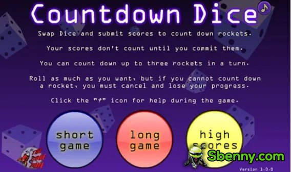 countdown dice