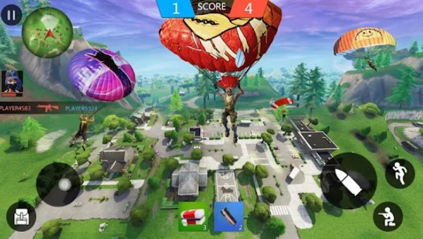 Gameplay screenshot from cover hunter 3v3 team battle for Android