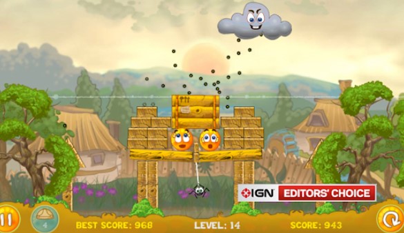Gameplay screenshot from cover orange for Android