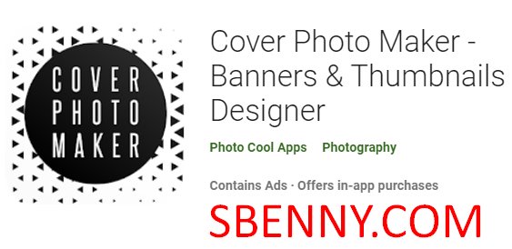 designer de miniaturas e banners de criadores de fotos de capa