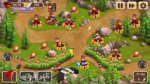 Gameplay screenshot from cower defense for Android