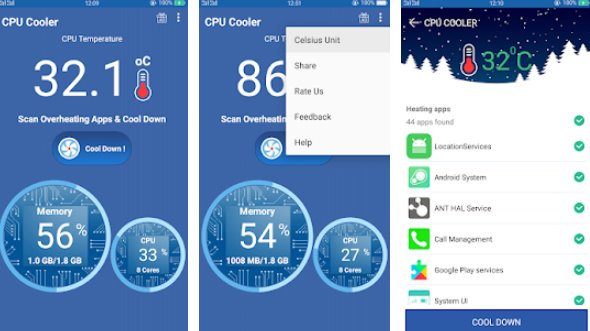 CPU Kühler Pro Handy Kühler Pro für Android MOD APK Android