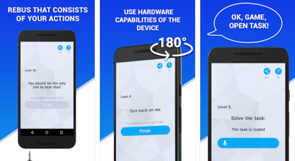 Gameplay screenshot from crack me pro brain teasers for Android