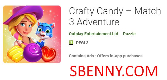 crafty candy match 3 adventure