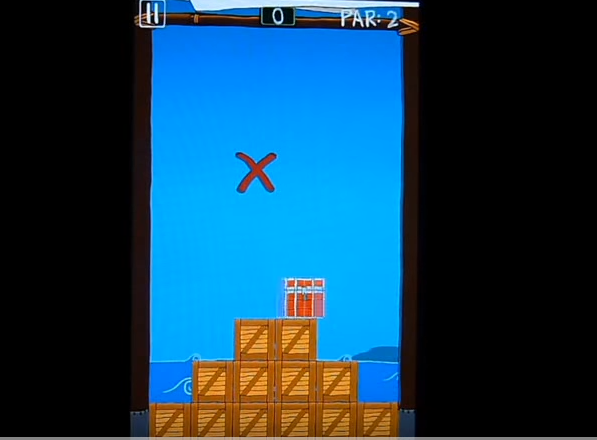 Gameplay screenshot from crates on deck for Android