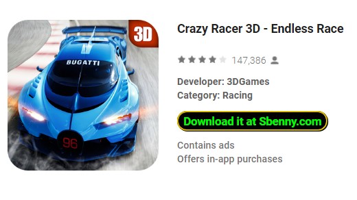 crazy racer 3d endless race