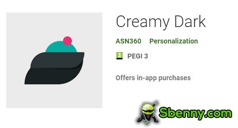 creamy dark