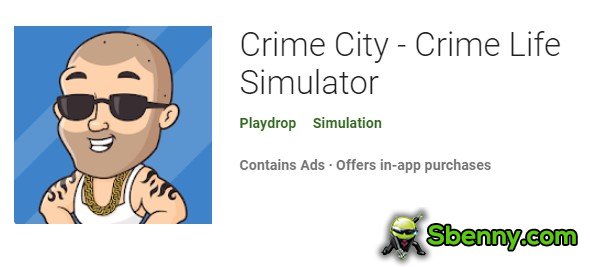 simulateur de vie criminelle de la ville du crime