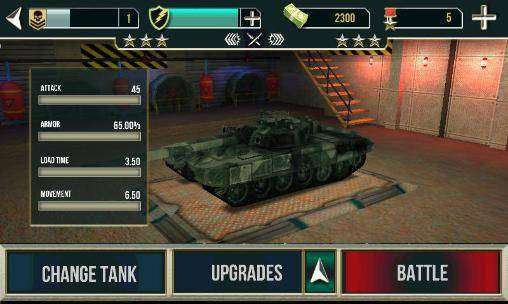 Gameplay screenshot from crime city tank attack 3d for Android
