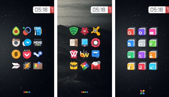 paquete de iconos crujientes MOD APK Android