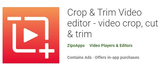 crop and trim video editor vvideo crop cut and trim