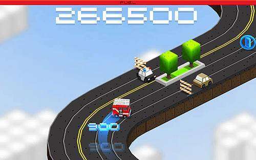 Gameplay screenshot from cubed rally world for Android