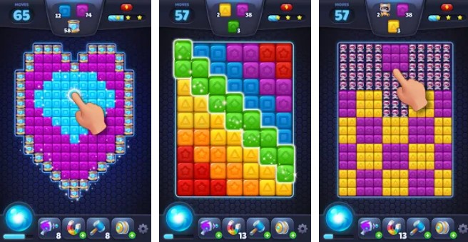Gameplay screenshot from cubes empire champion for Android