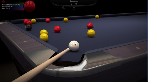 Gameplay screenshot from cueist for Android