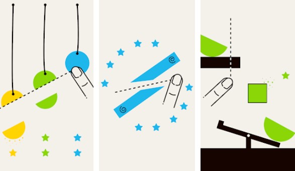 Gameplay screenshot from cut it brain puzzles for Android