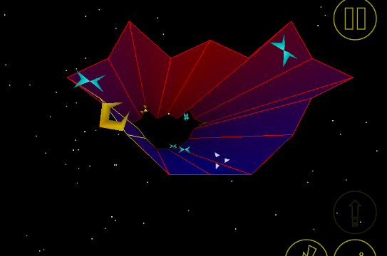 Gameplay screenshot from cyclone 2000 for Android