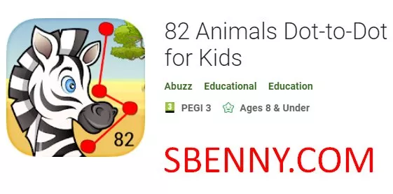  82 Animals Dot-to-Dot for Kids