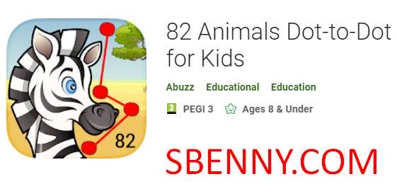  82 Animals Dot-to-Dot for Kids