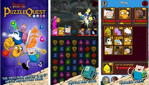  Adventure Time Puzzle Quest