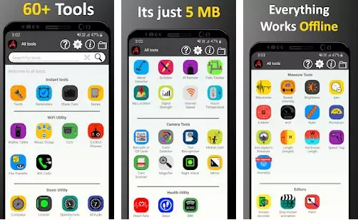 Gameplay screenshot from All tools for Android