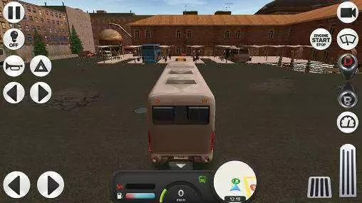 Gameplay screenshot from Coach Bus Simulator for Android