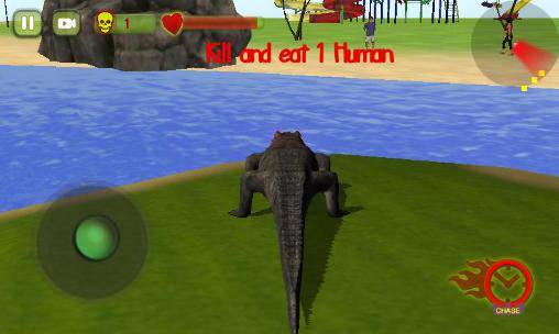 Gameplay screenshot from crocodile attack 2016 for Android