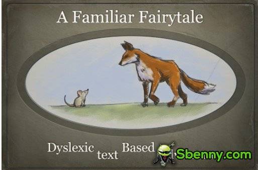 a familiar fairytale dyslexic text based adventure