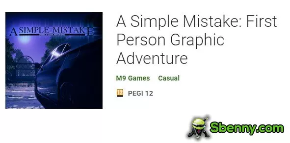 a simple mistake first person graphic adventure