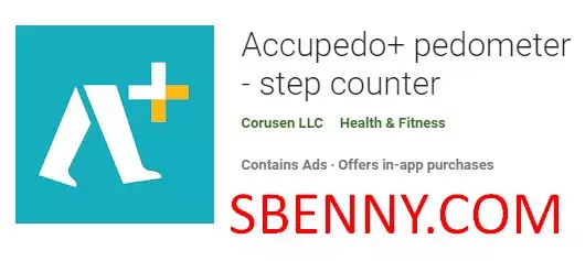 accupedo pedometer step counter