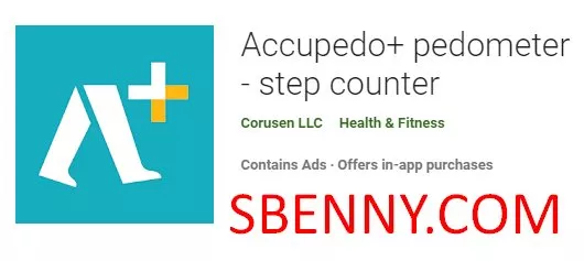 accupedo pedometer step counter