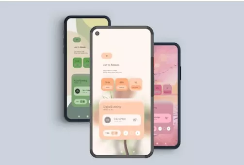 Gameplay screenshot from adroid 12 kwgt for Android