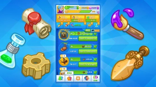 Gameplay screenshot from adventure ages idle civilization for Android