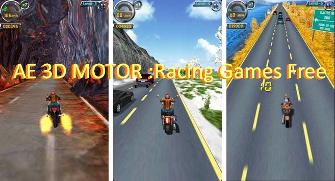  AE 3D MOTOR :Racing Games Free