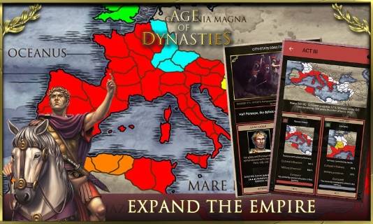 Gameplay screenshot from Age of Dynasties: Medieval War for Android
