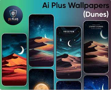 Gameplay screenshot from ai plus wallpapers for Android