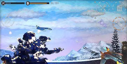 Gameplay screenshot from aircraft evolution for Android