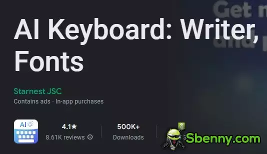 al keyboard writer fonts